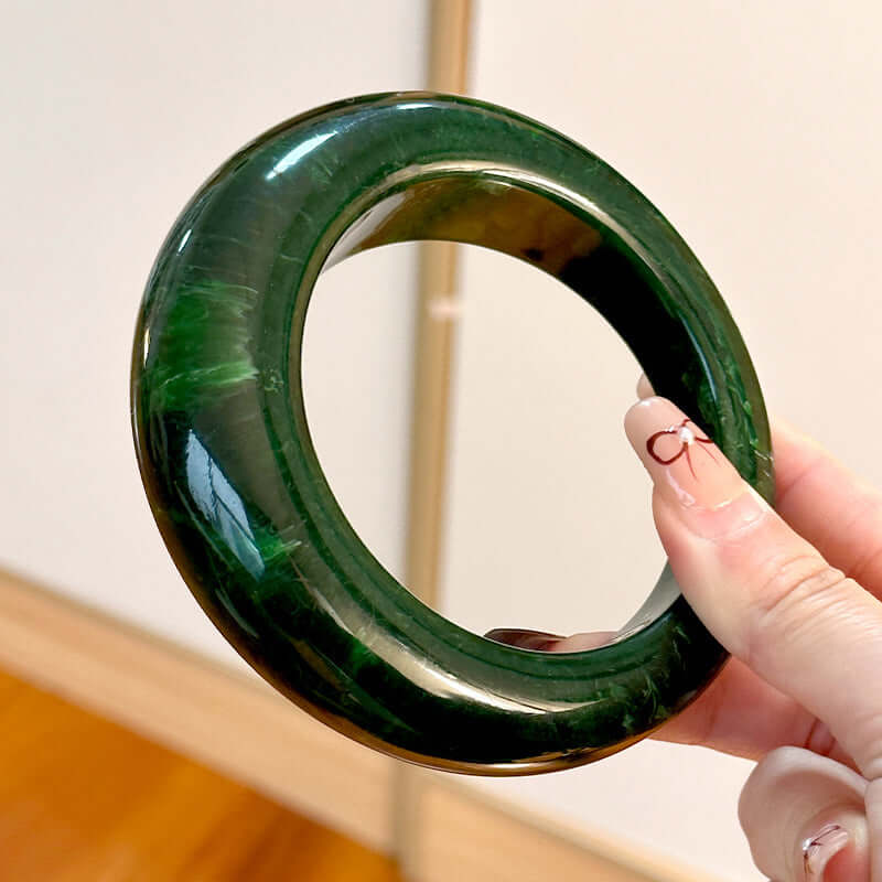 Resin Round Geometric Irregular Bracelet - HalleBeauty