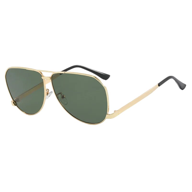Retro Aviator Sunglasses for Women – Pilot Style Driving Eyewear - HalleBeauty