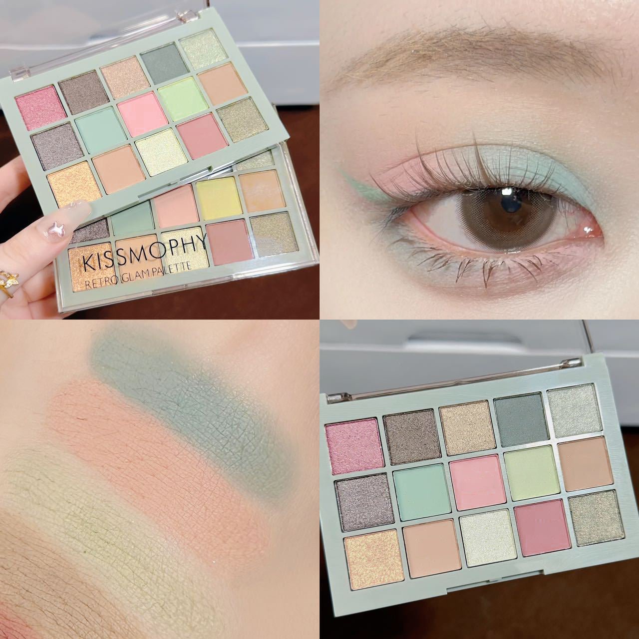 Retro Glam Eyeshadow Palette - HalleBeauty