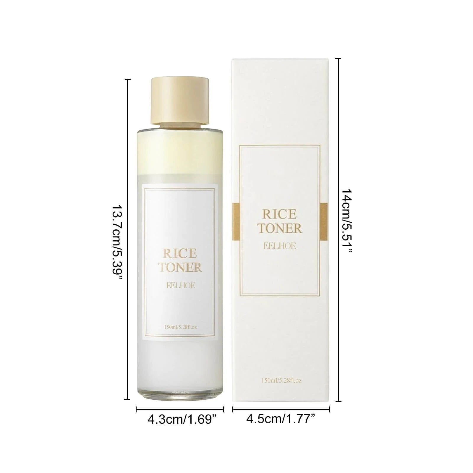 Rice Toner | Deep Hydration & Skin Barrier Repair - HalleBeauty