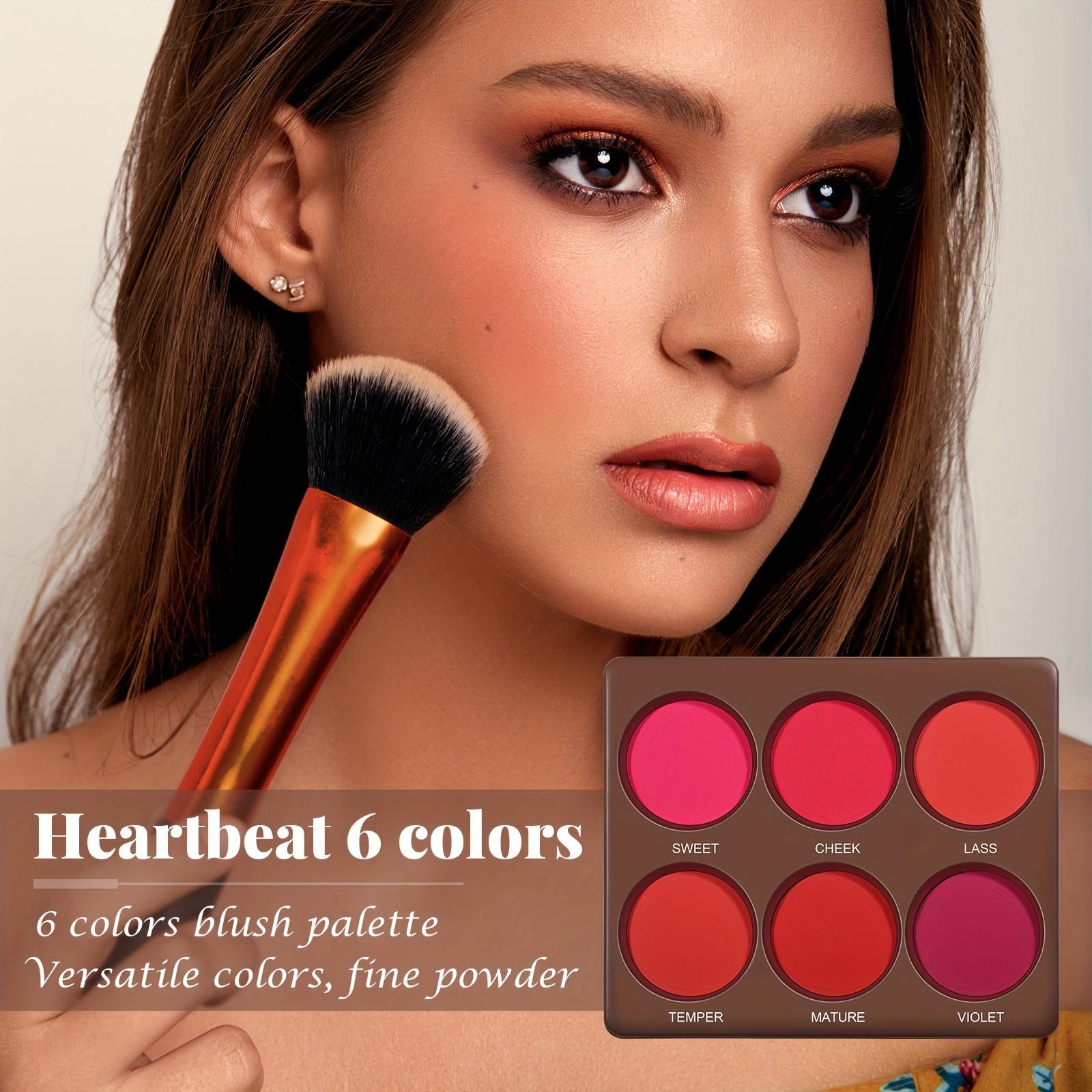 Romantic Flower 6 - Color Blush Palette - HalleBeauty