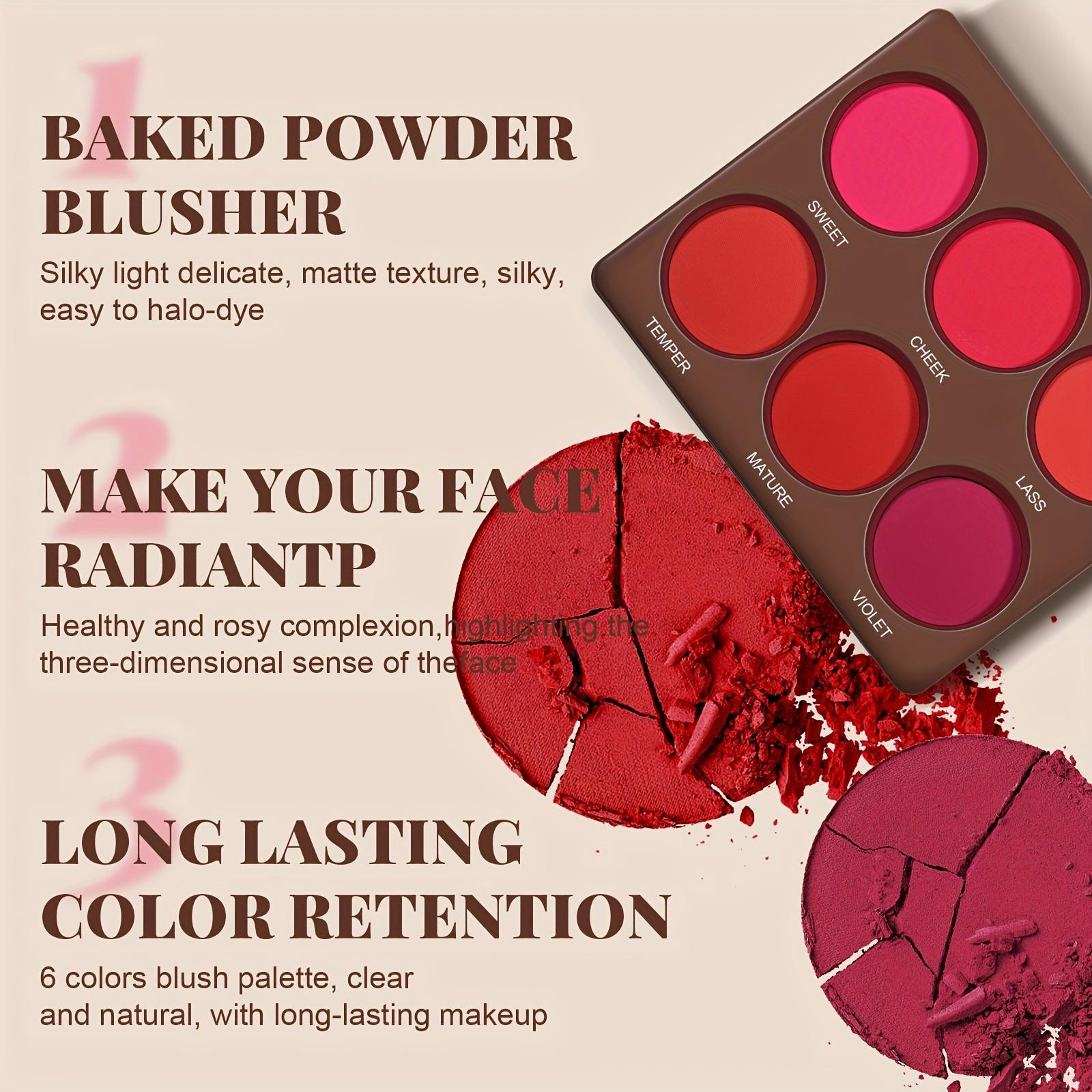 Romantic Flower 6 - Color Blush Palette - HalleBeauty