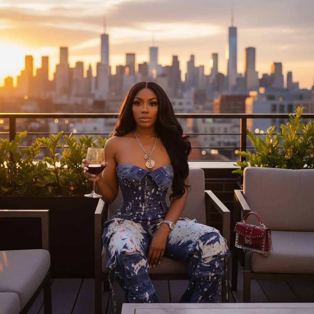 Rooftop Evening Lifestyle