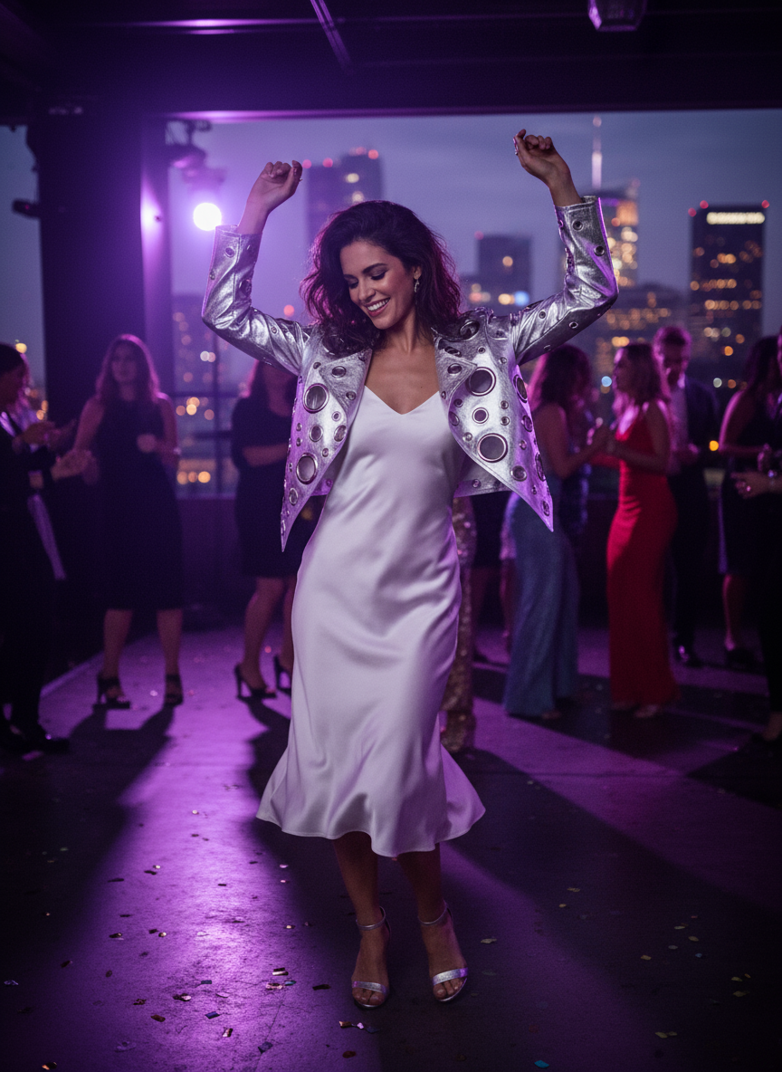 Rooftop Nightclub Glamour