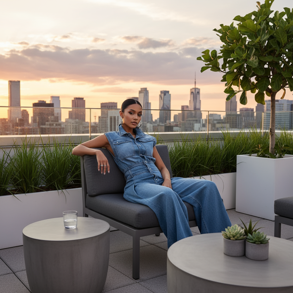 Rooftop terrace lifestyle