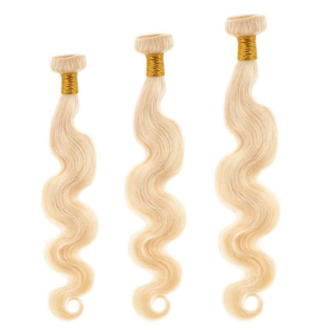 Russian Blonde Body Wave Bundle Deals - HalleBeauty