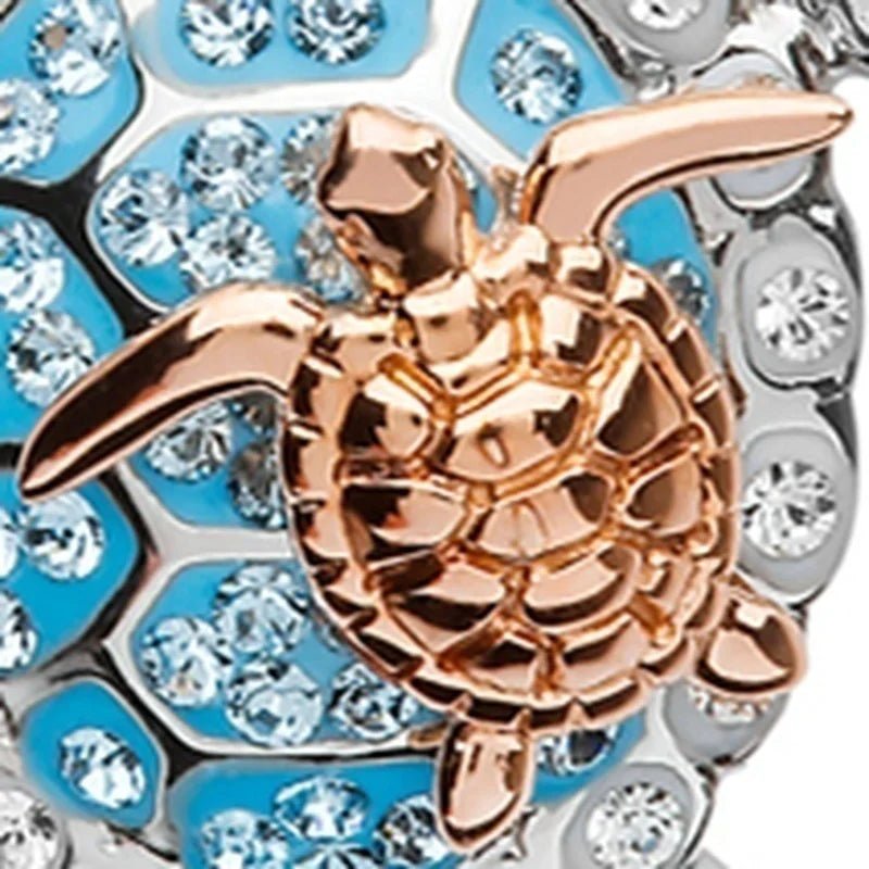 Small Turtle Pendant Necklace for Women - Cute Animal Jewelry Gift - HalleBeauty