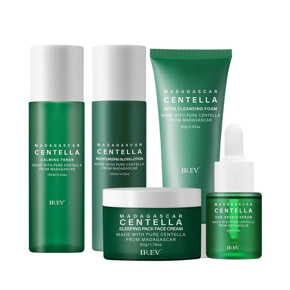 Snow Grass Set - Soothing Korean Skincare Trio - HalleBeauty