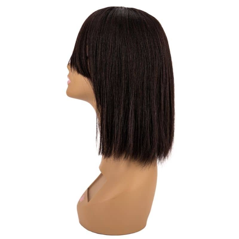 Straight Bang bob Wig - HalleBeauty