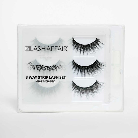 The Threesome | 3-Pack Dramatic Strip Lash Set