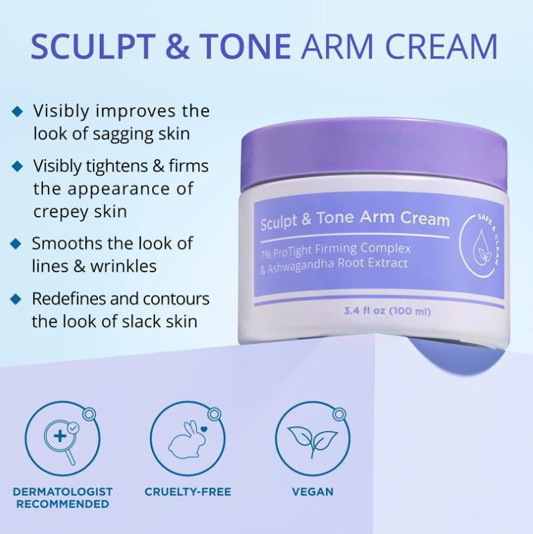 Styling And Tone Arm Firming Skin Cream - HalleBeauty