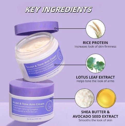 Styling And Tone Arm Firming Skin Cream - HalleBeauty