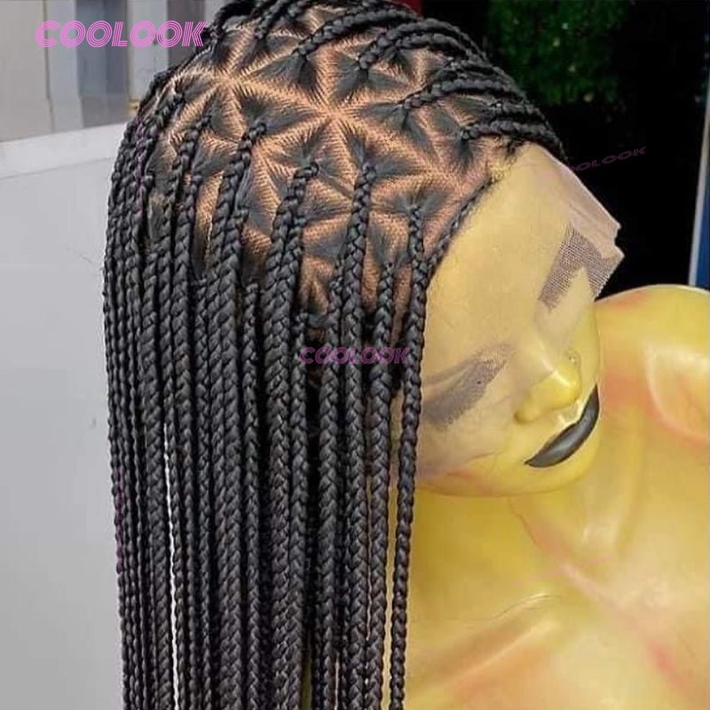 Synthetic Knotless Box Braid Wig - Hallebeauty - HalleBeauty