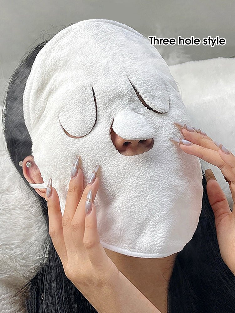 Three - Hole Facial Compress Mask - Hallebeauty - HalleBeauty