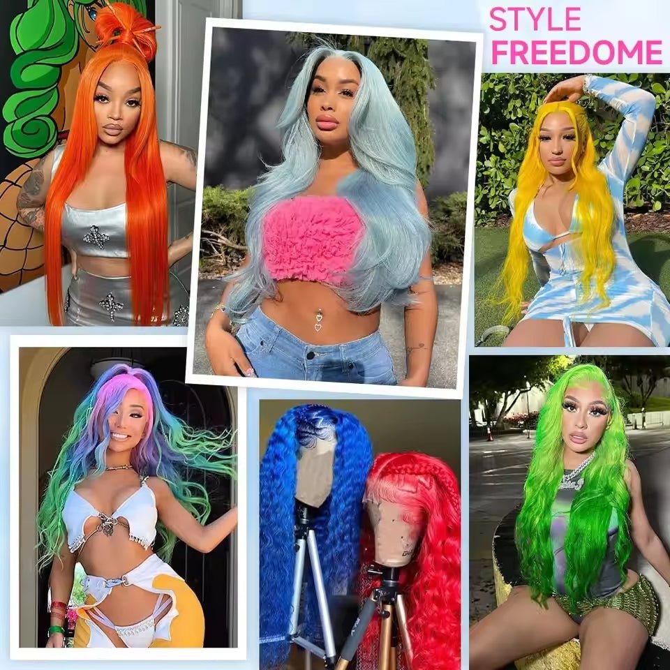 Transparent Lace Honey Blonde Glueless Wig – No Glue, All Natural - HalleBeauty