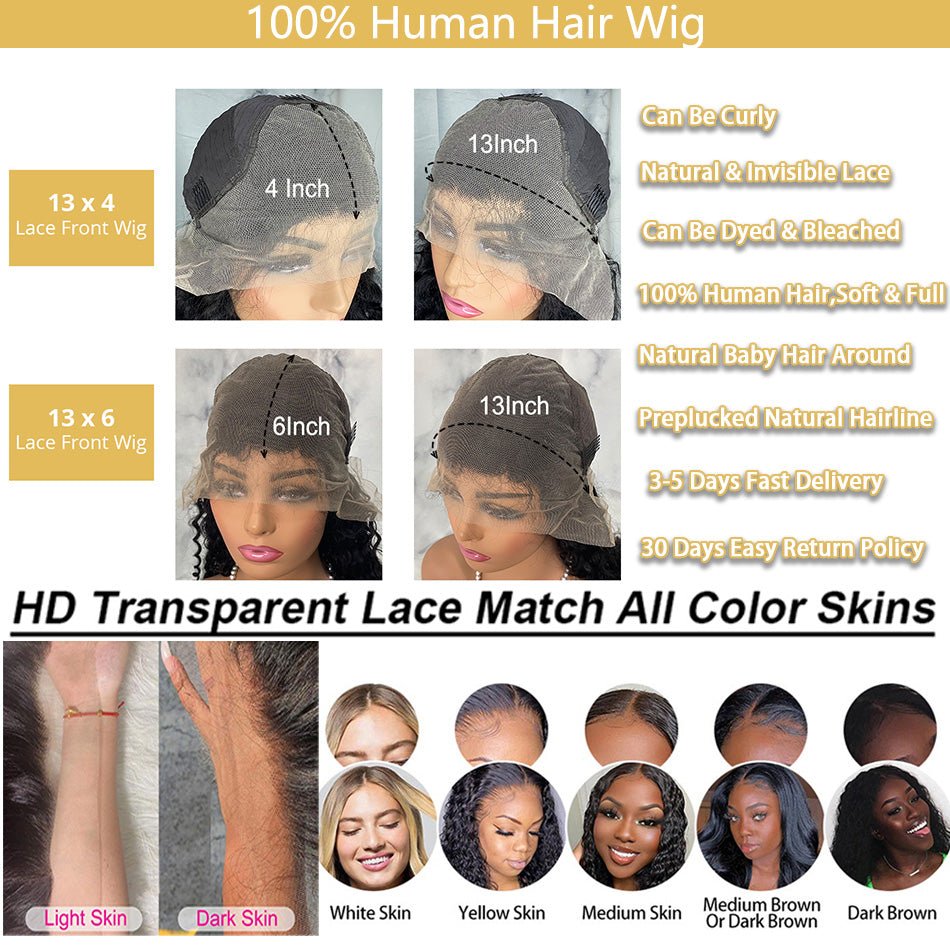 Transparent Lace Honey Blonde Glueless Wig – No Glue, All Natural - HalleBeauty
