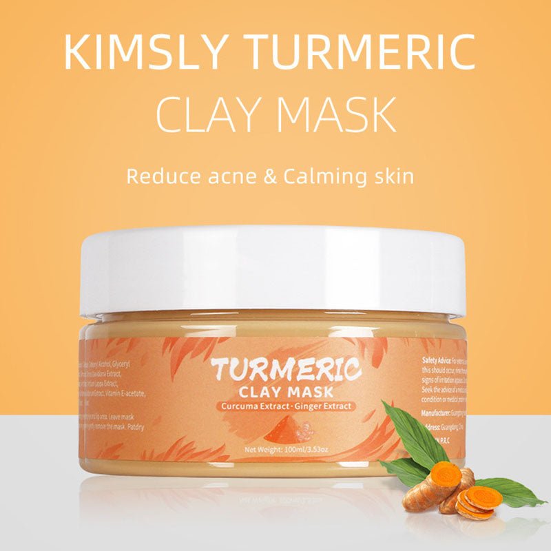 Turmeric & Green Tea Clay Mask - Hallebeauty - HalleBeauty
