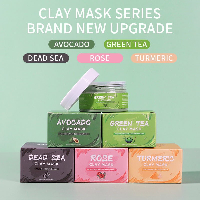 Turmeric & Green Tea Clay Mask - Hallebeauty - HalleBeauty