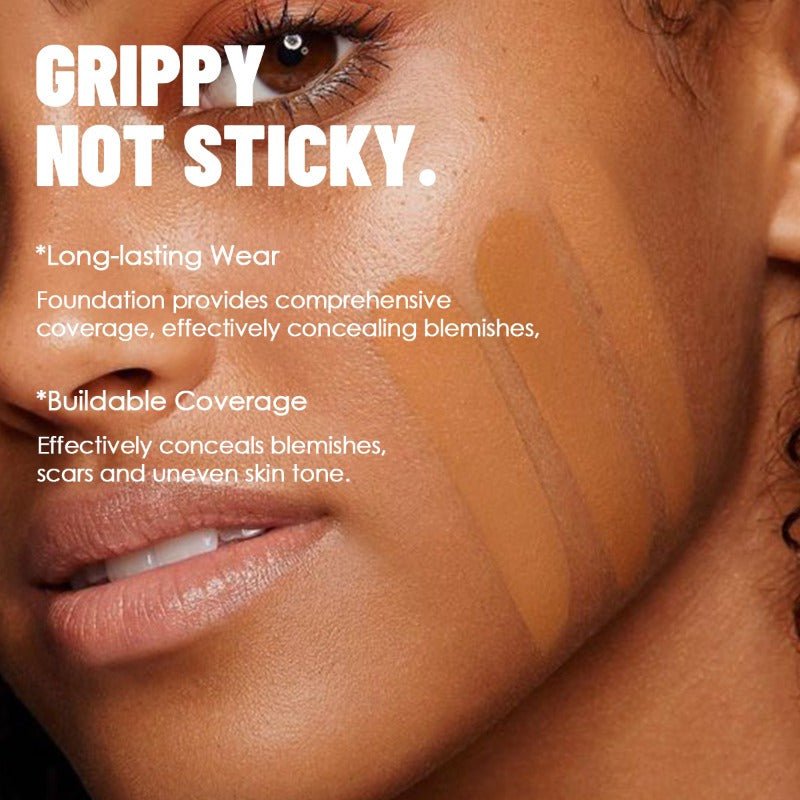 Ultra Matte Liquid Foundation – 24H Oil Control & Waterproof Wear - HalleBeauty