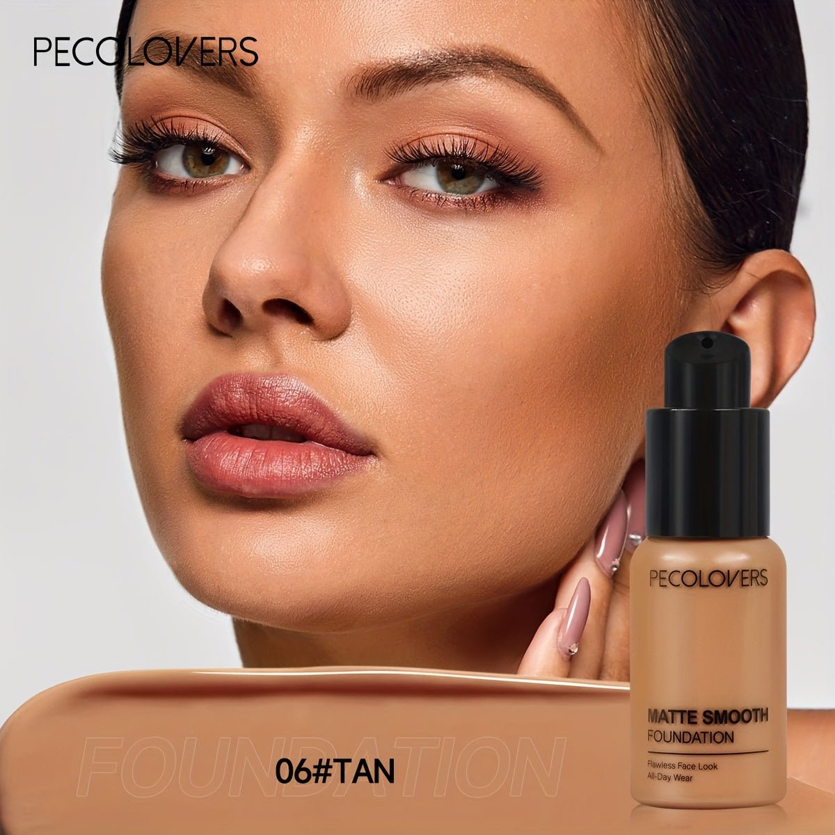 Ultra Matte Liquid Foundation – 24H Oil Control & Waterproof Wear - HalleBeauty