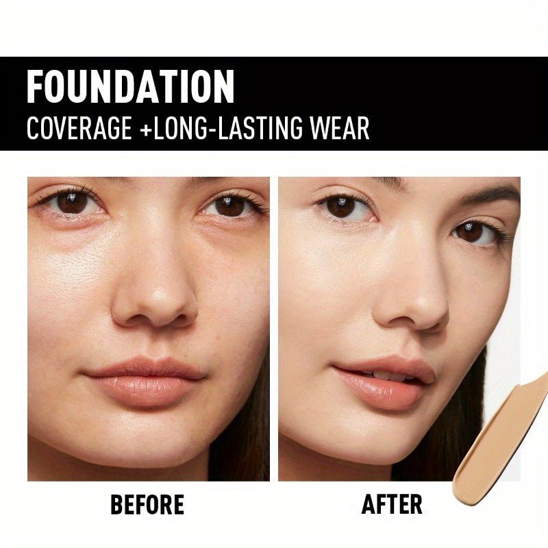 Ultra Matte Liquid Foundation – 24H Oil Control & Waterproof Wear - HalleBeauty