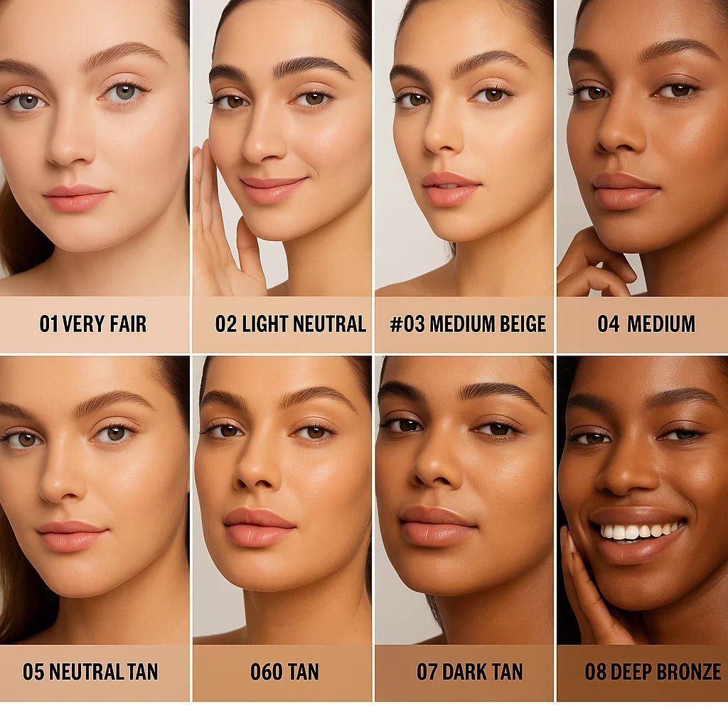 Ultra Matte Liquid Foundation – 24H Oil Control & Waterproof Wear - HalleBeauty
