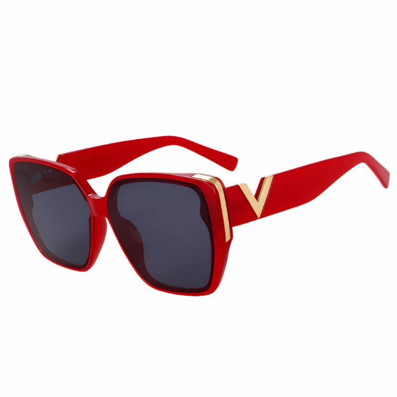 V - Shaped Luxury Sunglasses for Women – Designer Shades - HalleBeauty