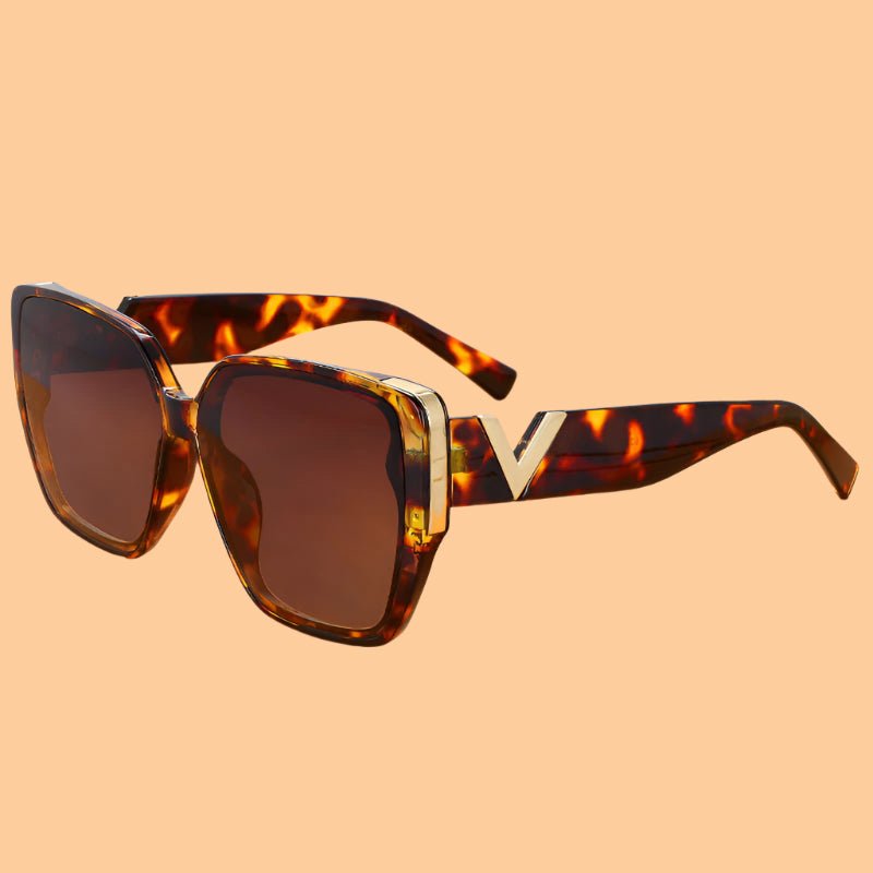 V - Shaped Luxury Sunglasses for Women – Designer Shades - HalleBeauty
