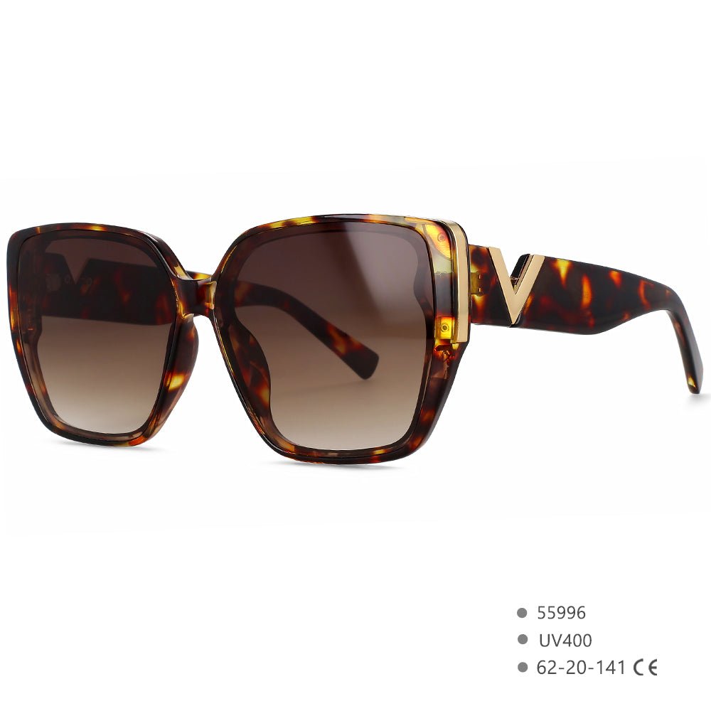 V - Shaped Luxury Sunglasses for Women – Designer Shades - HalleBeauty