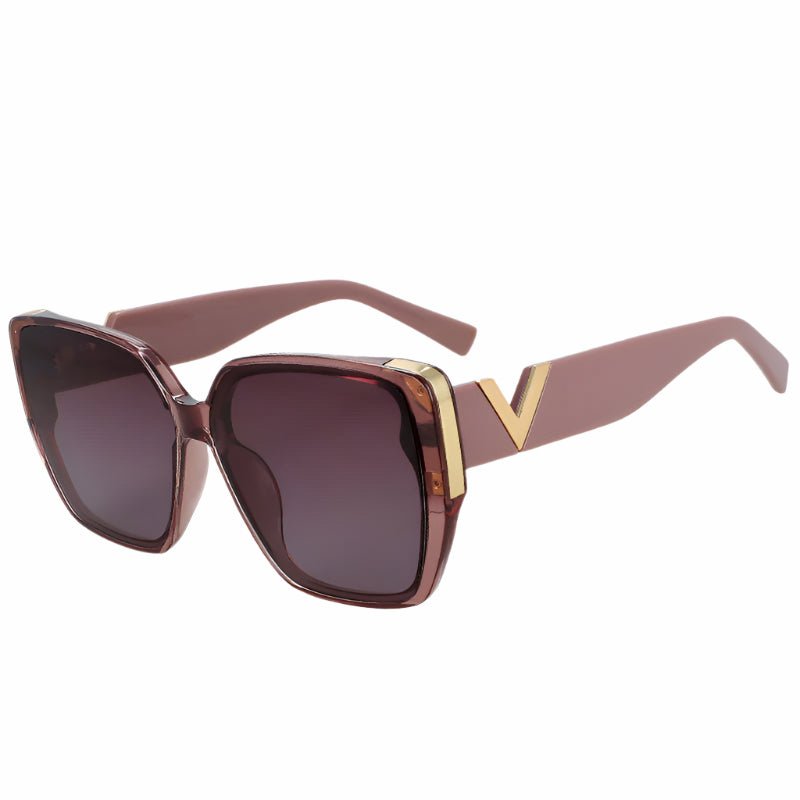 V - Shaped Luxury Sunglasses for Women – Designer Shades - HalleBeauty