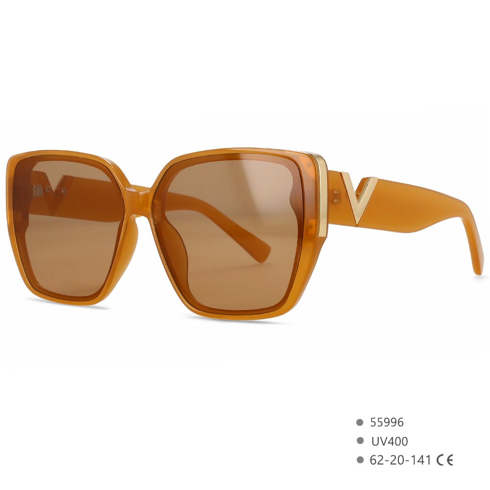 V - Shaped Luxury Sunglasses for Women – Designer Shades - HalleBeauty