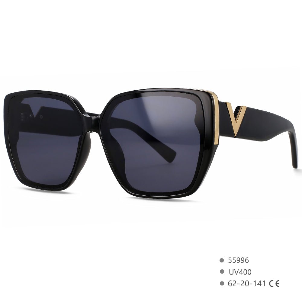 V - Shaped Luxury Sunglasses for Women – Designer Shades - HalleBeauty