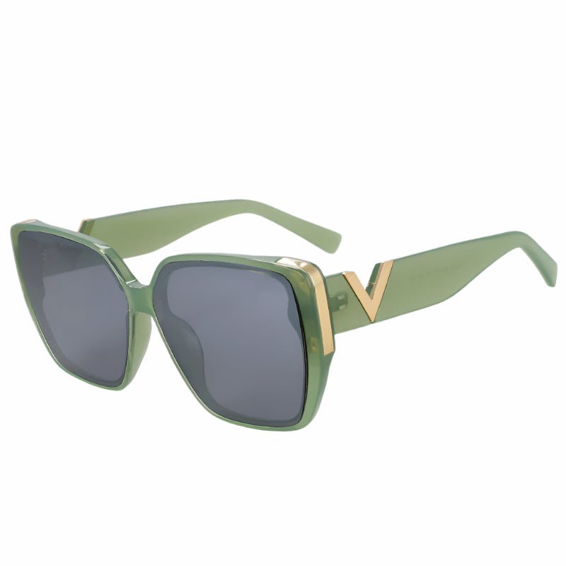 V - Shaped Luxury Sunglasses for Women – Designer Shades - HalleBeauty