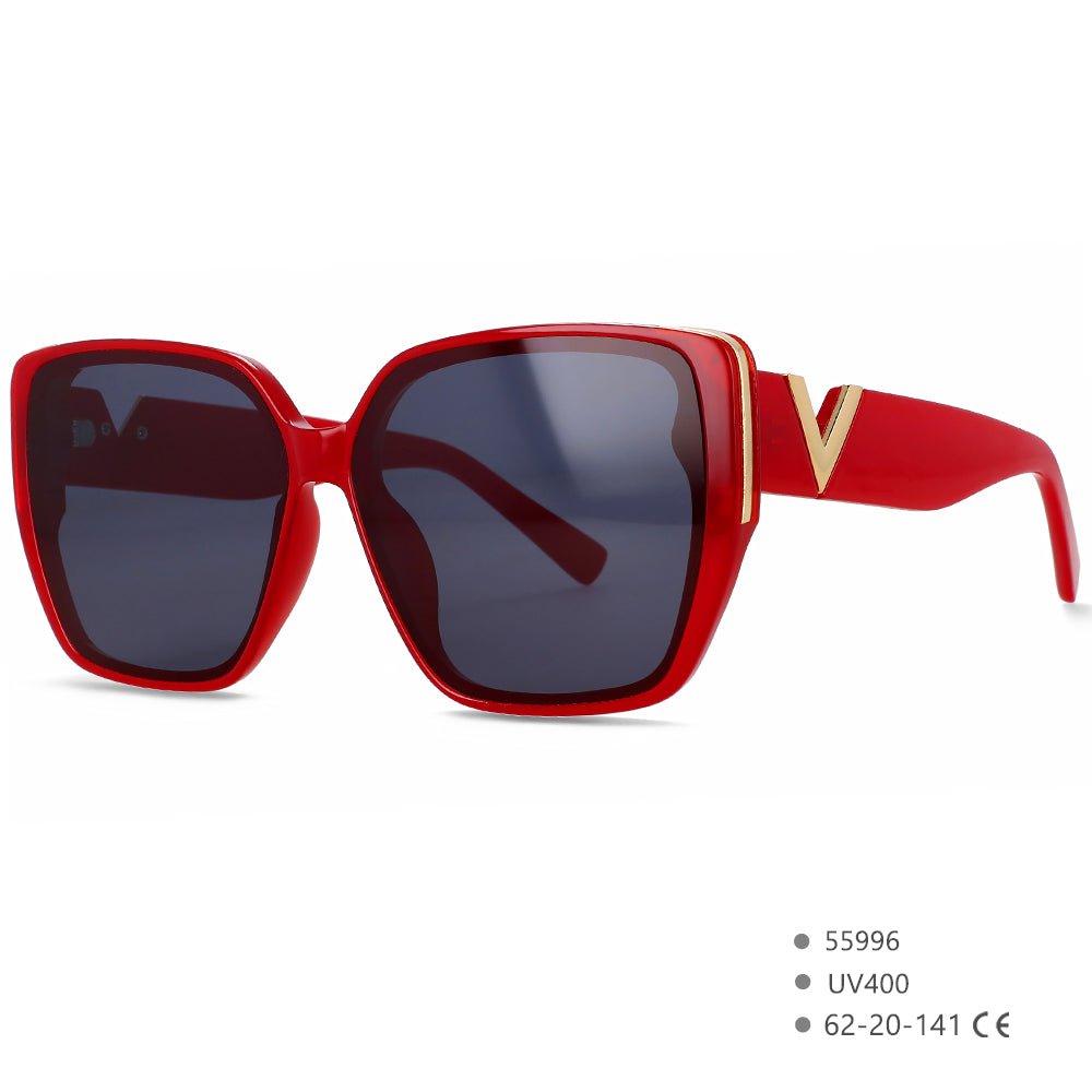V - Shaped Luxury Sunglasses for Women – Designer Shades - HalleBeauty