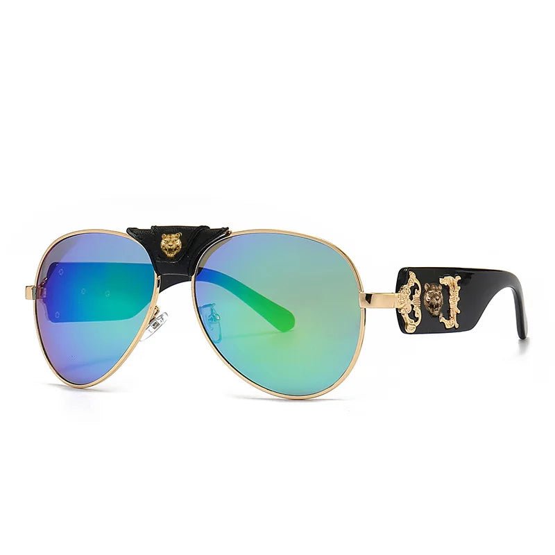 Vintage Square Sunglasses – Luxury Brand Style for Men & Women - HalleBeauty