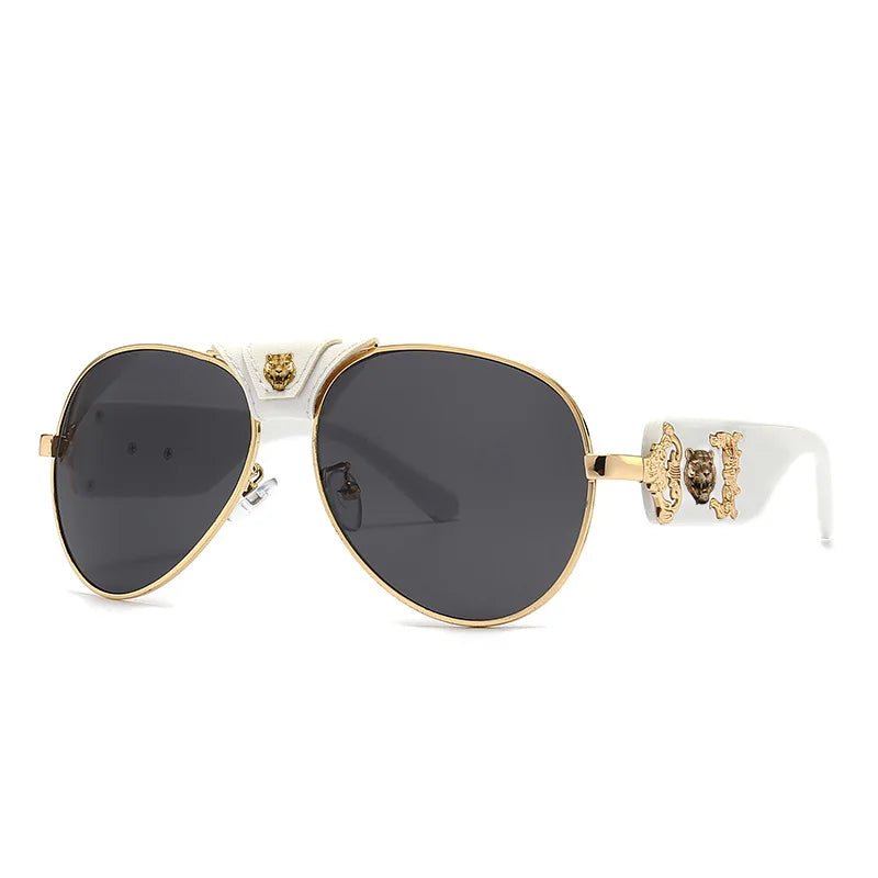 Vintage Square Sunglasses – Luxury Brand Style for Men & Women - HalleBeauty