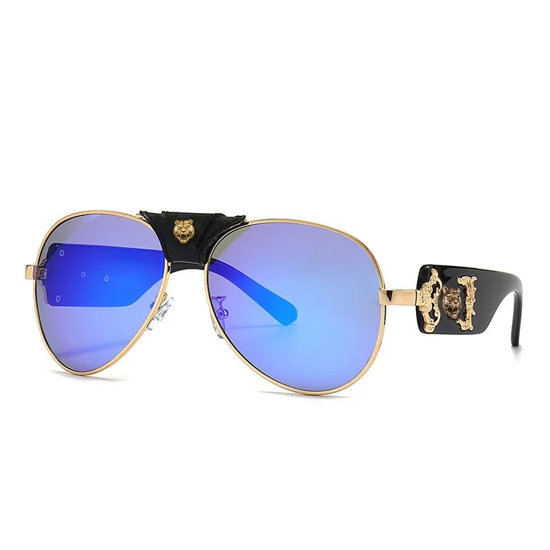 Vintage Square Sunglasses – Luxury Brand Style for Men & Women - HalleBeauty