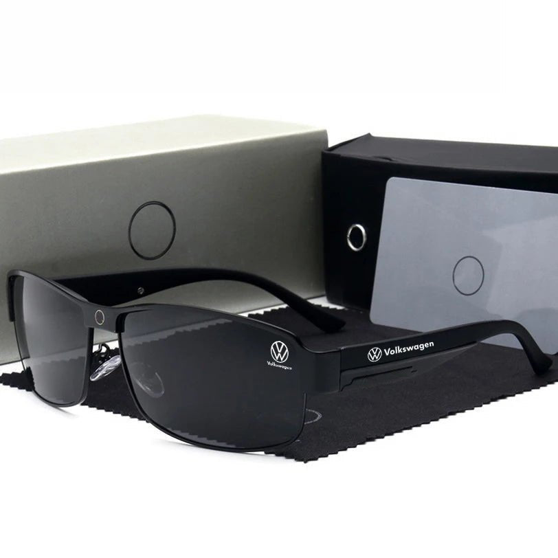 Volkswagen R - Line Luxury Sunglasses Men & Women - UV400 Driving Shades - HalleBeauty