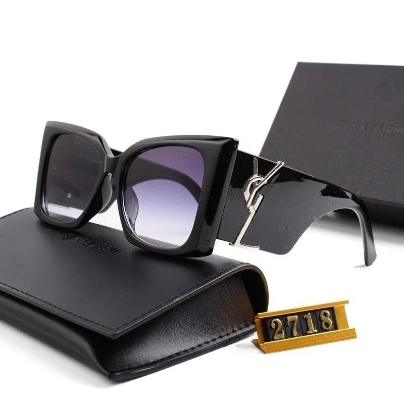 Women's Cat Eye Polarized Sunglasses – Fashion Large Frame UV - HalleBeauty
