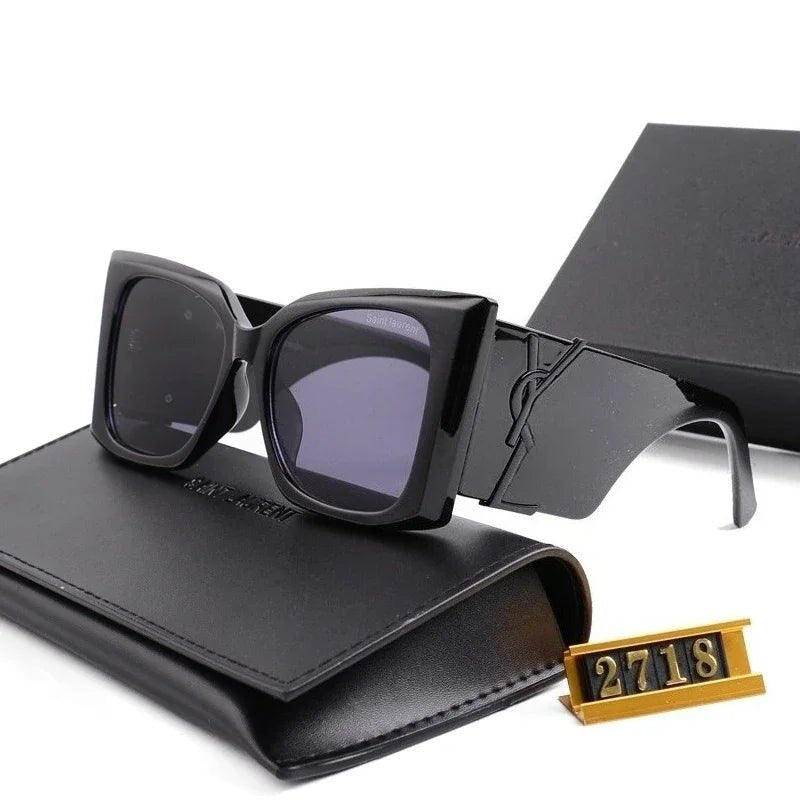 Women's Cat Eye Polarized Sunglasses – Fashion Large Frame UV - HalleBeauty