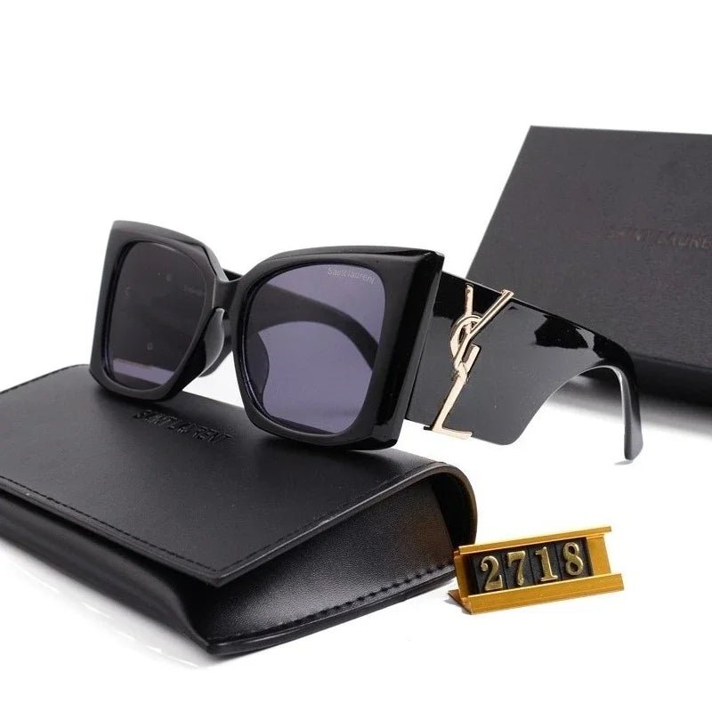 Women's Cat Eye Polarized Sunglasses – Fashion Large Frame UV - HalleBeauty