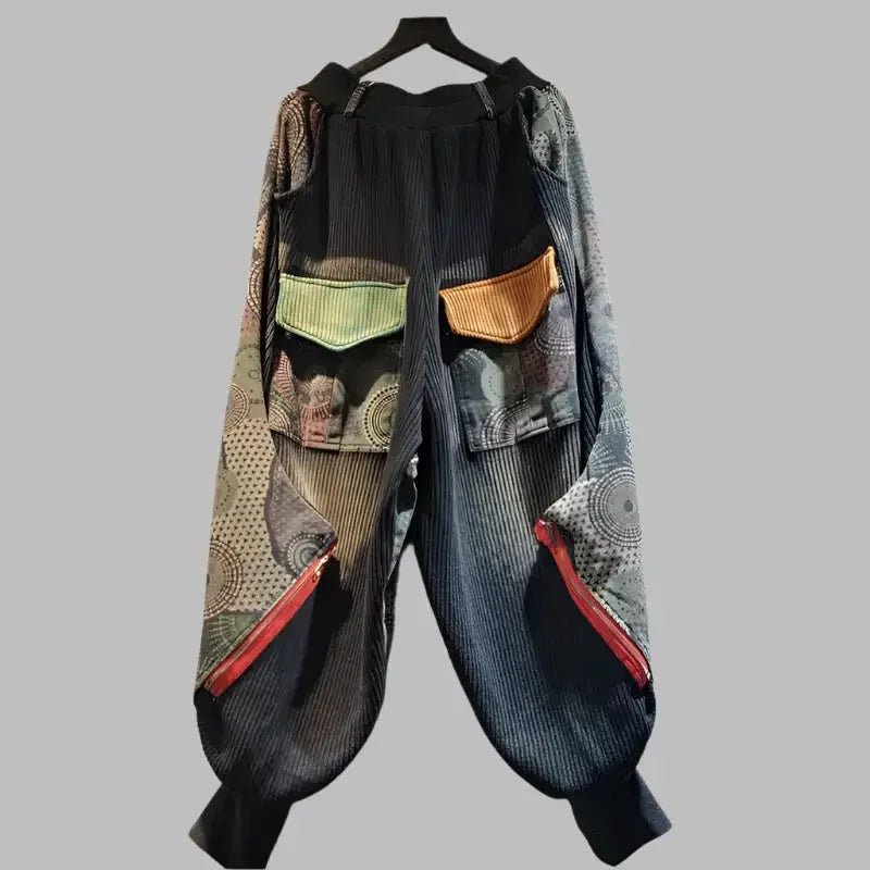 Women’s Color - Block Blazer – High - Spliced Hollow - Out Design - HalleBeauty