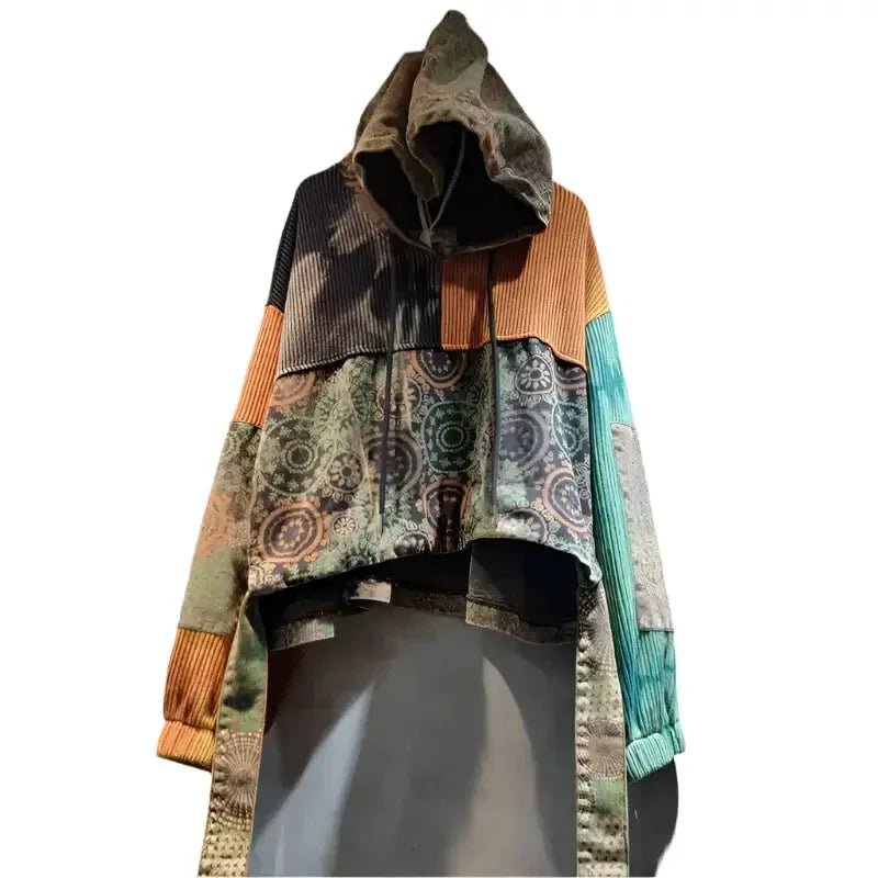 Women’s Color - Block Blazer – High - Spliced Hollow - Out Design - HalleBeauty