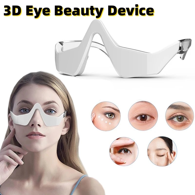 Advanced 3D Eye Beauty Instrument: Micro-Current Pulse Eye Massager for Age-Defying Care - HalleBeauty