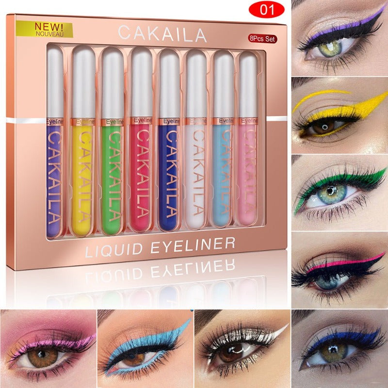 CAKAILA Kakaila 8color Liquid Eyeliner Set-Halle Beauty - HalleBeauty