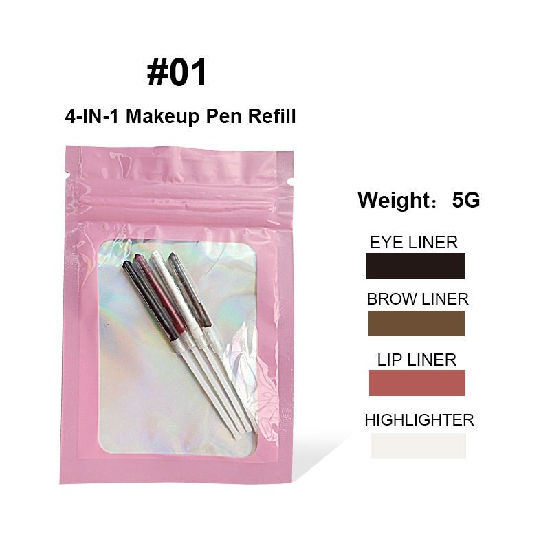 Color Highlight Lip Liner Eyeliner Eyebrow Pencil - HalleBeauty