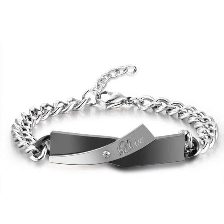 Couple Cross-design Bracelet - HalleBeauty
