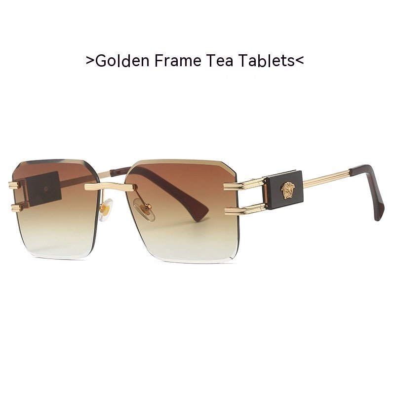 Custom Frameless Sunglasses for All: Unisex Versatility & Style - HalleBeauty