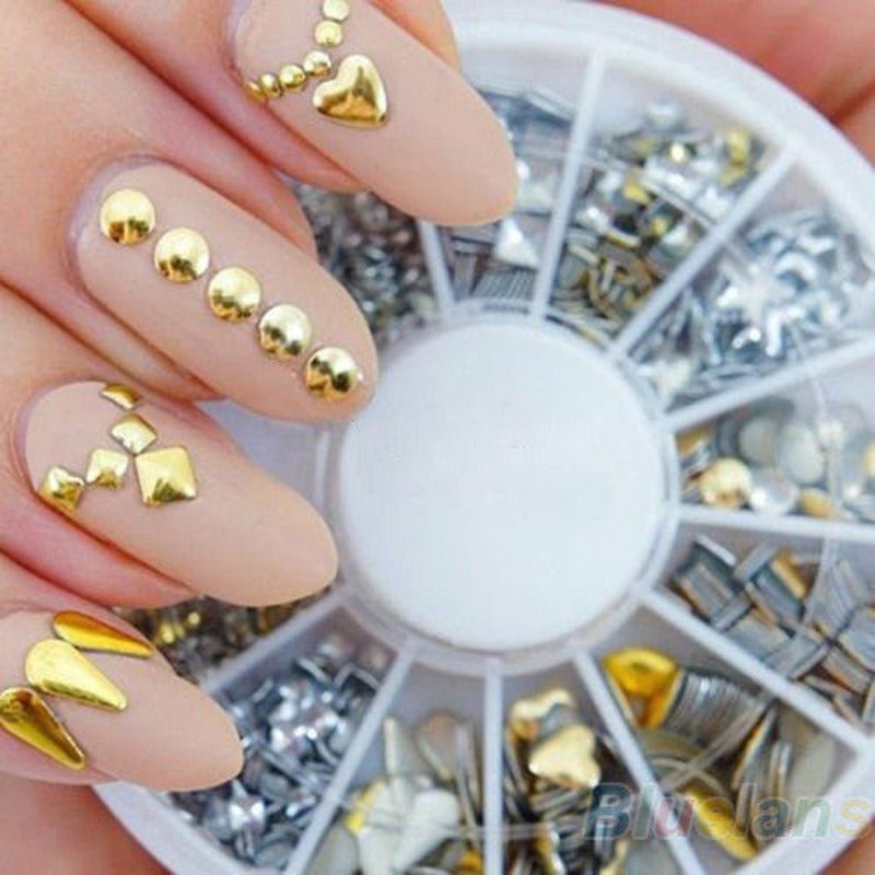 DIY Nail Art Stickers - Decorative Nail Decoration for Creative Manicures - HalleBeauty