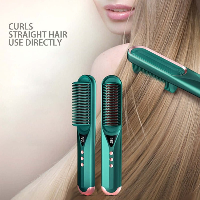 Effortless Hair Straightening: The Best Styling Comb for Smooth, Frizz-Free. - HalleBeauty